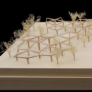 Scale Model (1:150), Forest Building, 2015