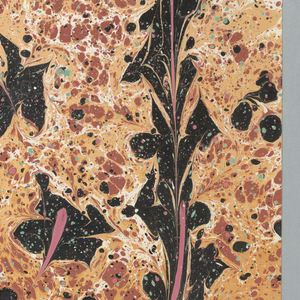 Decorated Paper, Marbled paper: Ebru, ca. 1988