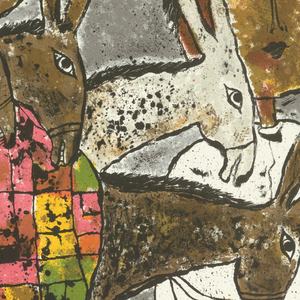 Print, Donkeys and Driver