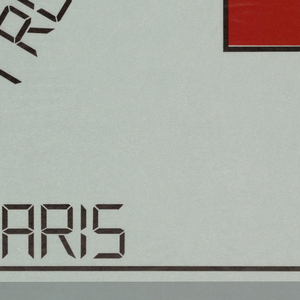 Poster, Exhibition Poster: Keith Sonnier, Porte-Voix, Galerie Eric Fabre, Paris, 1979