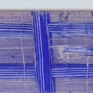 Drawing, Design for Decorated Paper: Blue Plaid, early 20th century