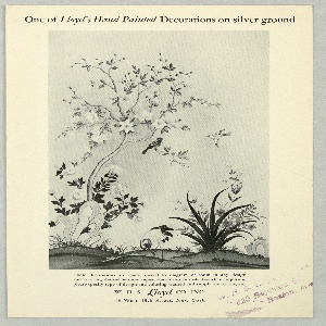 Wallcovering Cat. Sheet, 27 illustrations from various wallpaper catalogs, 1925–35