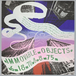 Poster, Immovable Objects, 1975