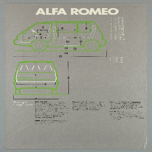 Poster, Alfa Romero, ca. 1975