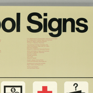 Poster, Symbol Signs, 1974