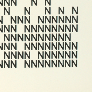 Poster, Notizen von Dan Friedman, 1968–69