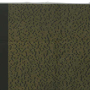 Poster, Exhibition Poster: James Lee Byars,  The Golden Tower, Springer Gallery, Berlin, December 6, 1974