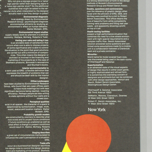 Poster, 1974 Cranbrook Design Trip, 1974