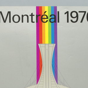 Poster, Montréal 1976 - Olympic Games, 1972–76