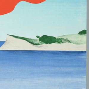 Poster, Danish State Railroad, 1979