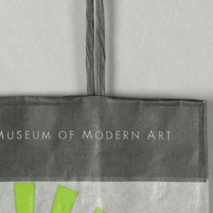 Shopping Bag, San Francisco Museum of Modern Art: Museum Store, 1986