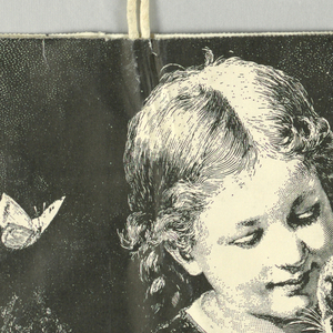 Shopping Bag, Unknown: Girl and Cat