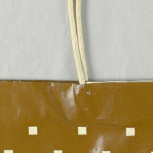 Shopping Bag, Neiman Marcus: White Squares