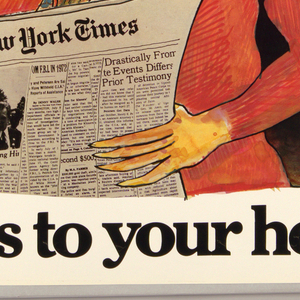 Poster, The New York Times, 1972