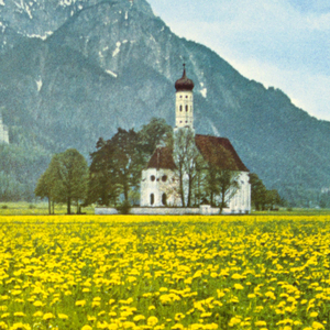 Poster, Munich Olympics Blatt 7: St. Koloman, Germany, 1972