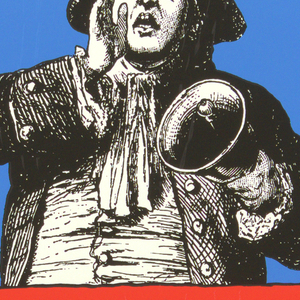 Poster, Mobil, National Town Meeting, John F. Kennedy Center