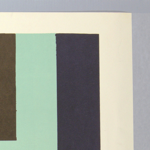 Poster, David Novros, List Art. New York State Award, 1974