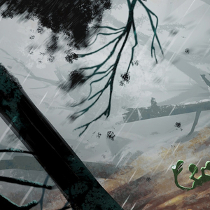 Concept Art, Flash Flood, The Good Dinosaur, 2015