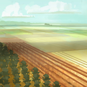 Concept Art, Farm, The Good Dinosaur, 2015
