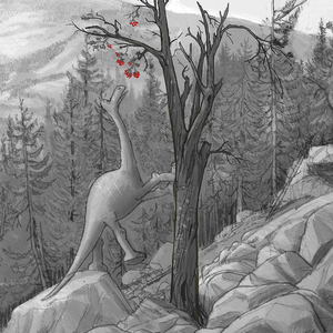 Model Packet, Mountain Ash, The Good Dinosaur, 2015