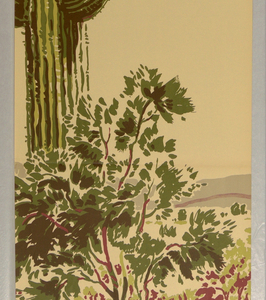 Scenic - Panel, Desert Lands, 1930–40