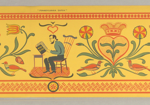 Frieze, Pennsylvania Dutch, 1947