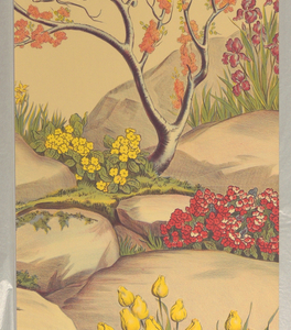 Scenic - Panel, Rock Garden, 1930–40