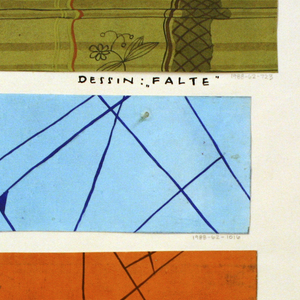 Drawing, Ouverture: Orange with Brown, 1923–32