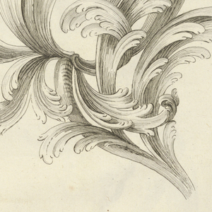 Print, Design for Candle Holder, 1751