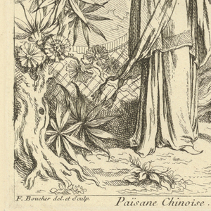 Print, Botaniste Chinoise, 1703–70