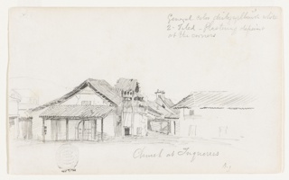 Drawing, Church at Túquerres, Colombia