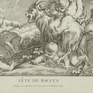 Print, Fete de Bacchus, 1703–70