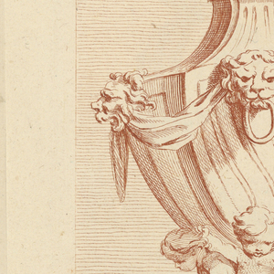 Bound Print, Plate 6, Livre de vases (Book of Vases), ca. 1738