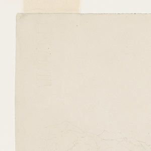 Drawing, Mountainous landscape between Popayan and Pasto, Colombia, August 13, 1853