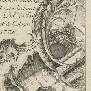 Bound Print, Title Page, Livre de Cartouches à divers usages (Book of Cartouches for Different Uses), 1738