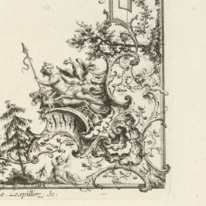 Bound Print, Two Quarters of a Ceiling, Nouveau Livre de Plafonds (New Book of Ceilings), 1740–68