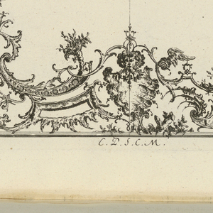 Bound Print, Two Quarters of a Ceiling, Nouveau Livre de Plafonds (New Book of Ceilings), 1740–68