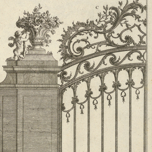 Print, Porte de Cour ou de Jardin, 1745