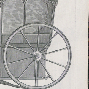 Bound Print, Plate 11, Broüette vue par le Côté (Wheelbarrow Viewed from the Side), Modèles de Voitures Louis XV (Models of Louis XV Carriages), ca. 1750