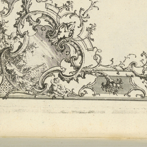 Bound Print, Two Quarters of a Ceiling, Nouveau Livre de Plafonds (New Book of Ceilings), 1740–68