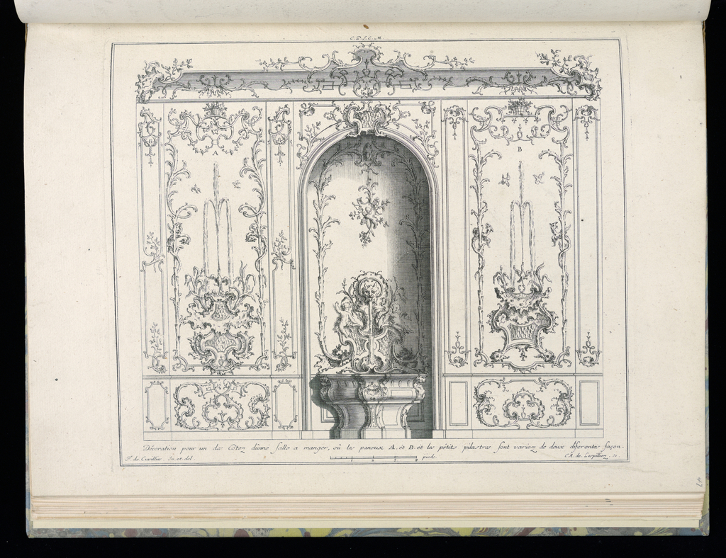 Bound Print, Wall Niche with Fountain