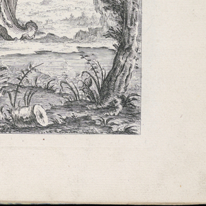 Print, Cartouche with Publication Information, 1738 and 1745