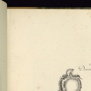 Print, Desseins de Cartouches, 1745