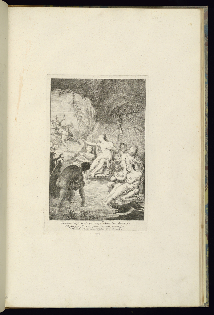 Print, Diana and Actaeon