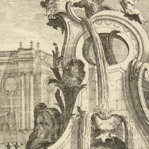 Print, Design for Fountain with Venus, 1745