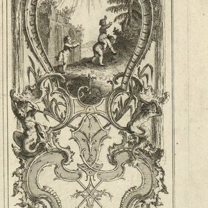 Print, Design for Two Panels, 1745