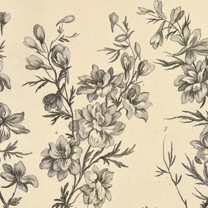 Print, Pl. 4 of 13e cahier from Oeuvres contenant un recueil de trophées, attributs, cartouches, vases, fleurs, ornemens, et plusieurs dessins agréables pour broder des fauteuils; composés et dessinés par Ranson, et gravés par Berthaut et Voysard