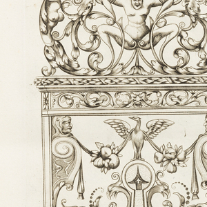 Print, Plate 8, from Diverses pièces de serruriers (Various Designs for Locksmiths), after 1662