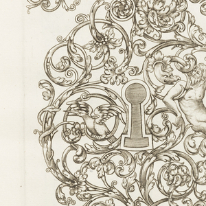 Print, Plate 7, from Diverses pièces de serruriers (Various Designs for Locksmiths), after 1662