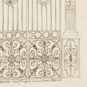 Print, Plate 16, from Diverses pièces de serruriers (Various Designs for Locksmiths), after 1663